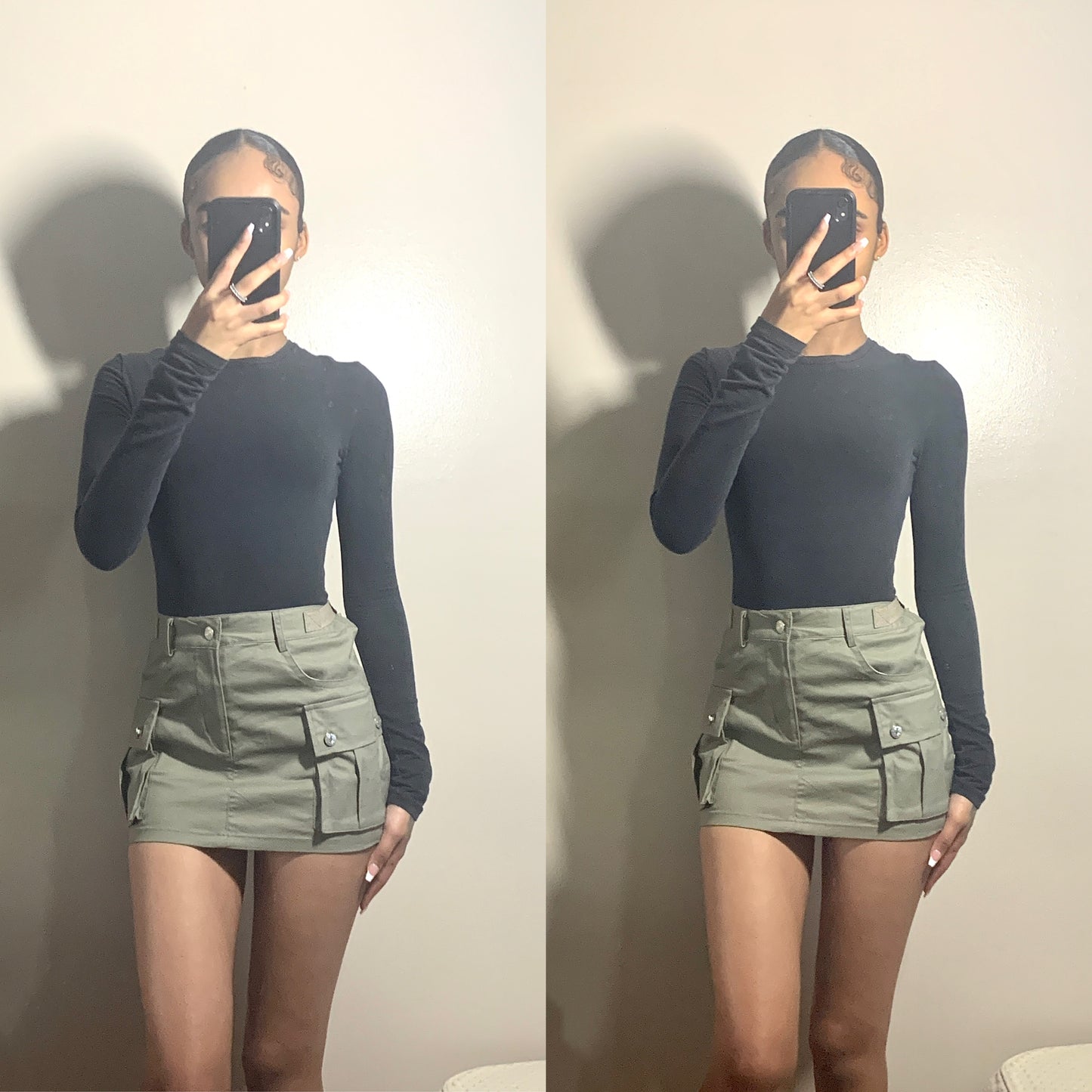 Cargo Mini Skirt